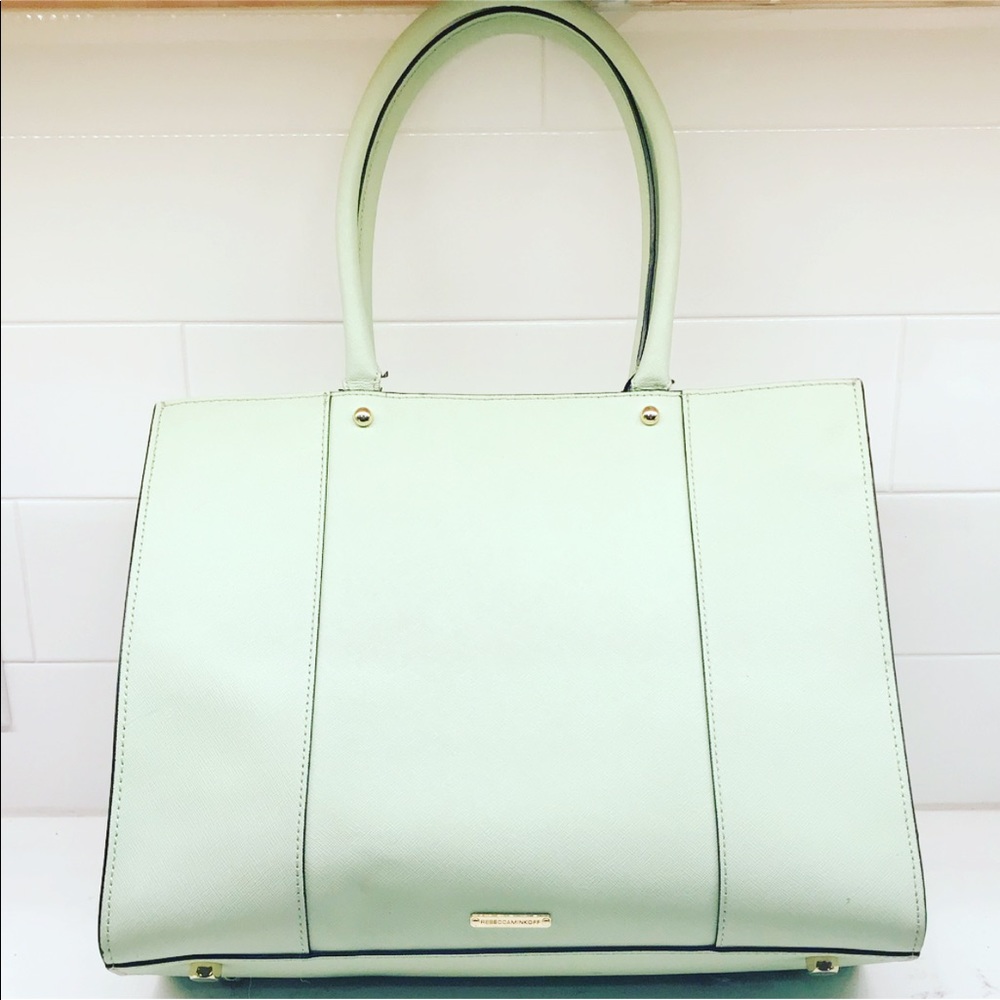 SOLD/Rebecca Minkoff Large MAB Tote Saffiano Leather - Picture 7 of 15